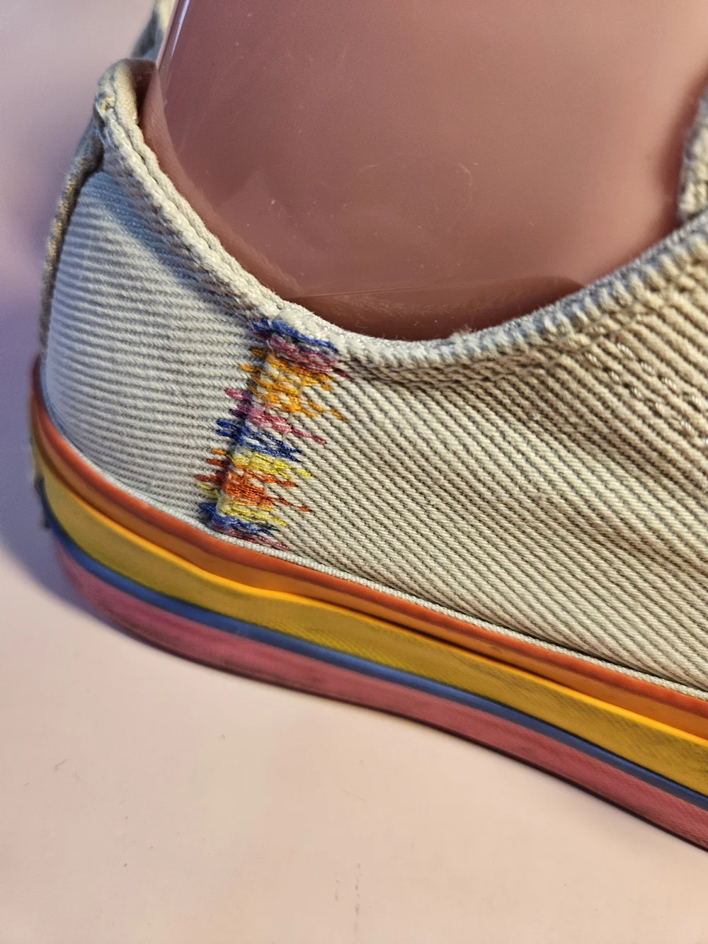 Converse cream colored
